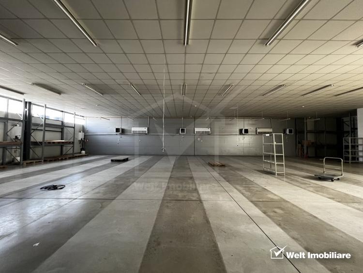 Depozit 600mp 2 rampe + birouri 180mp, 14 parcari, Lidl - Baciu - 3