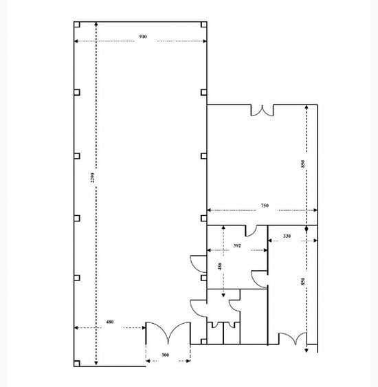 Hală de vânzare – Târgu Jiu | 367 mp | Înălțime 7 m - 5