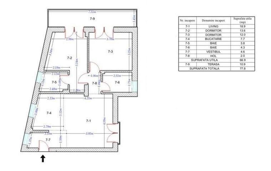 Apartament 3camere 2024 -zona de case Drumul Gazarului -Sos Giurgiului - 3