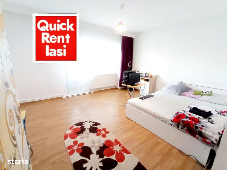 Pacurari Petrom Apartament 1Camera Cu Central Si Balcon De Inchiriat - 5