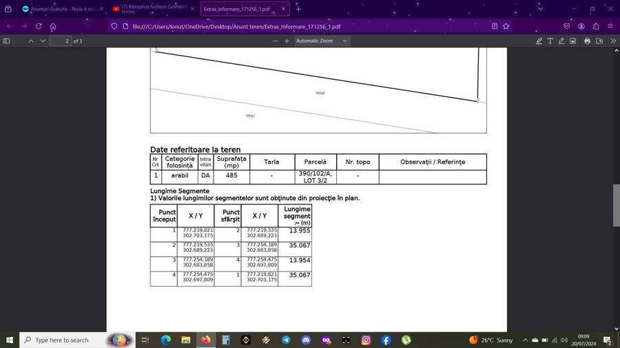 Teren intravilan 485 m2, zona A, Valu lui Traian, Constanta - 3