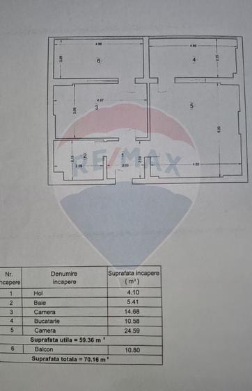 Apartament mobilat, utilat cu 2 camere de vanzare in Cartierul Latin - 15