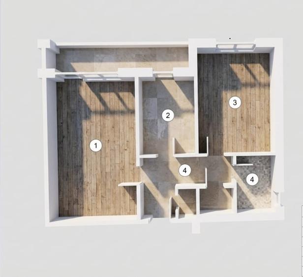 Bd.Obregia 2 camere,renovat lux,mobilat-utilat,centrala proprie,etaj 3/10 - 23