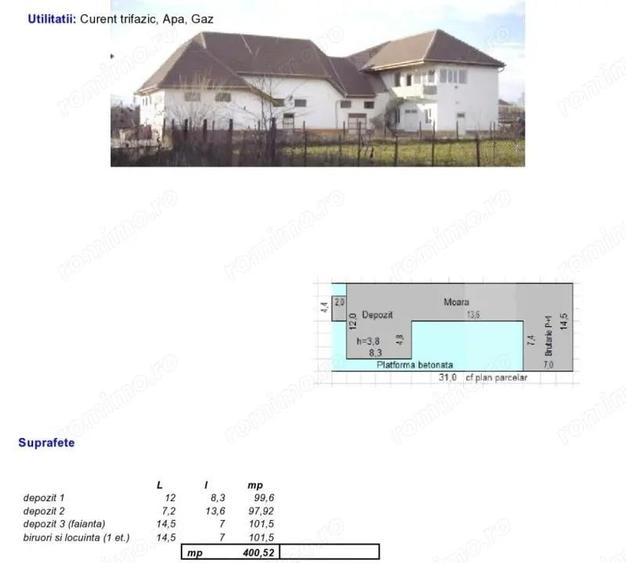 Casa cu Depozit ?i Spa?ii Comerciale, Utvin - 3