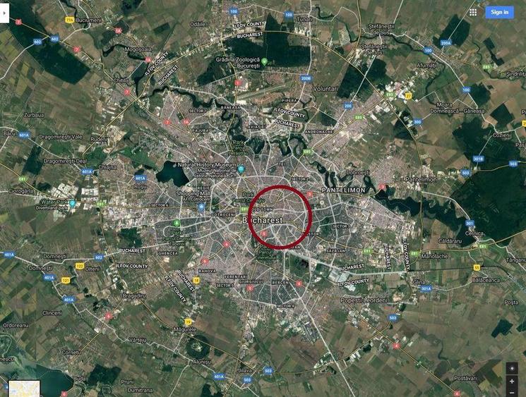 Zona Piata Rosetti teren 1200 mp ideal rezidential - 1