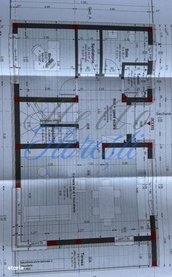 Casa unifamiliala, 170 mp+ 600 mp teren, sat Popesti - 2