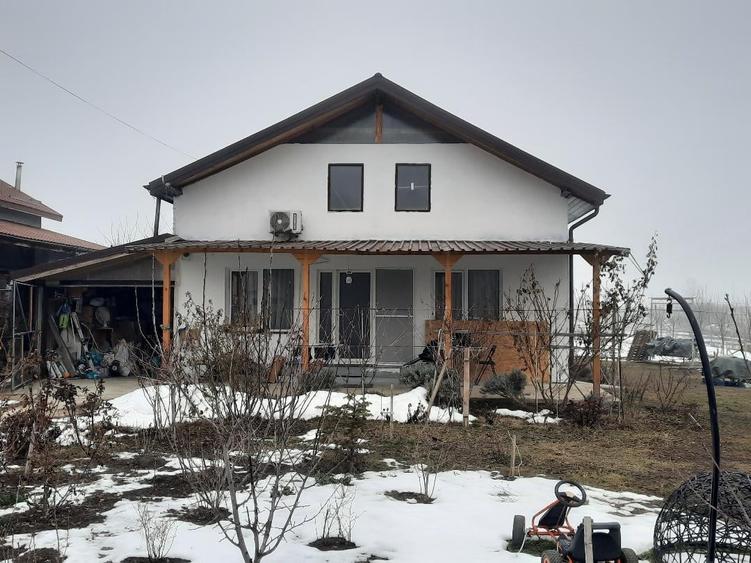 FARA COMISION casa P+M pe structura metalica garaj  beci teren 1256mp - 1