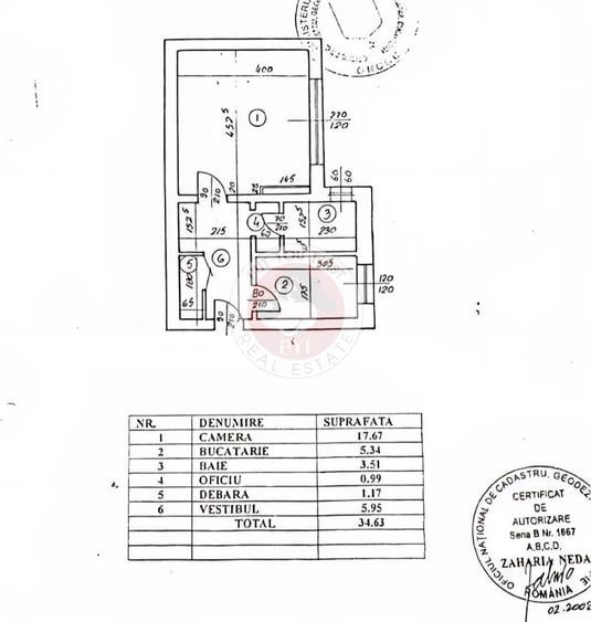Soseaua Iancului | Garsoniera | Decomandata | 36mp | B12088 - 2