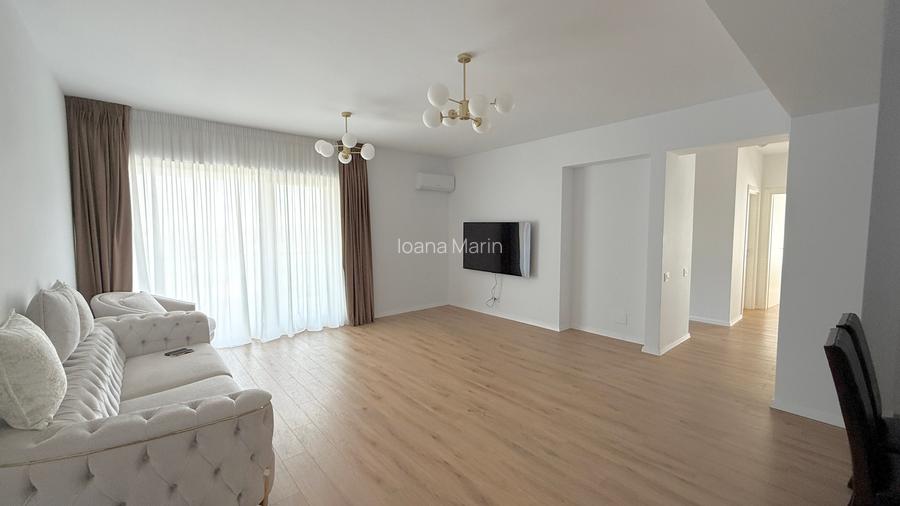 Baneasa/ Sisesti/ 3 camere, mobilat, parc cu deschidere lac