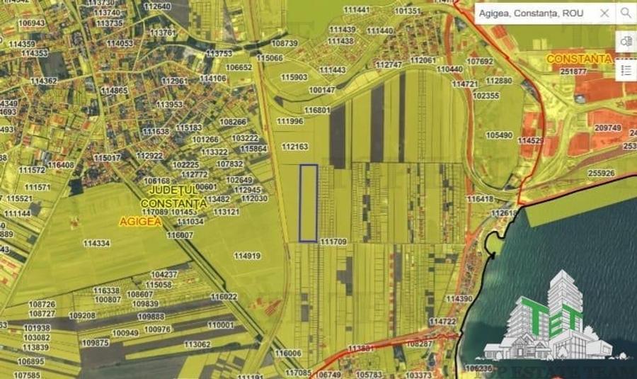 TEREN INTRAVILAN 50000 MP AGIGEA ZONA RO RO - 1