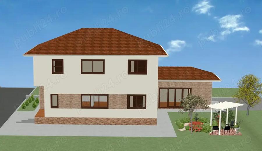 vand vila P+1 in constructie - cartier nou intrare troita Cumpana - 3