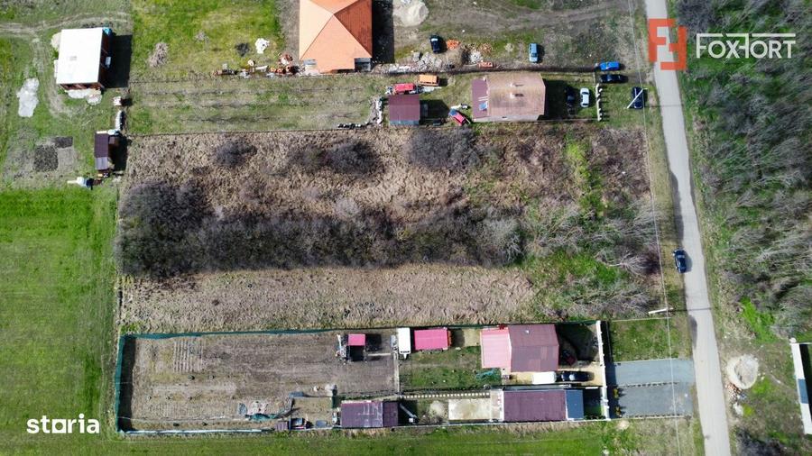 Teren intravilan de 1952 mp cu utilitati - zona Parta - 5