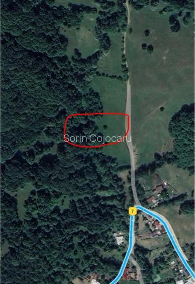 Teren vanzare sat Sultanu, comuna Visinesti, jud. Dambovita