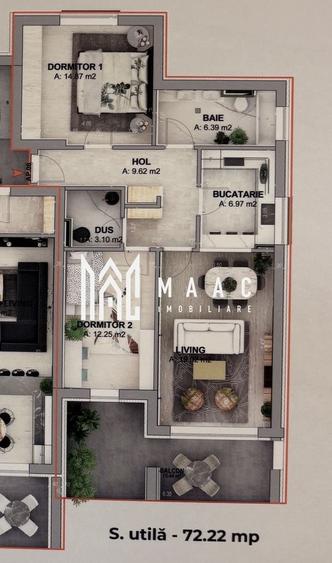 Apartament 3 camere I 2 Bai I Parcare inclusa I Zona vest - 2