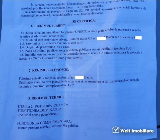 Teren de vanzare – Popesti Vale, 3600 mp - 5