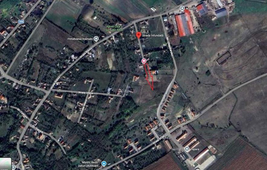 Teren de vanzare in Aiton, 20 km Cluj priveliste deosebita + BMW G30 cadou - 2