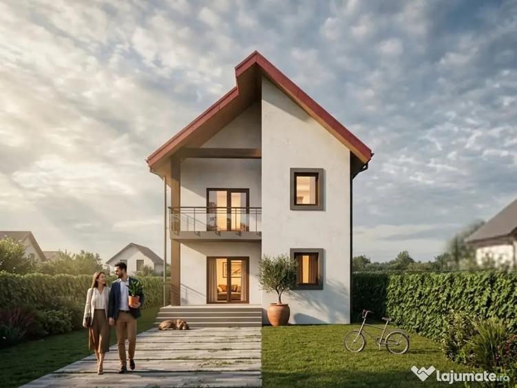 Casă cu 4 camere cu Teren 1700 Mp în Central
