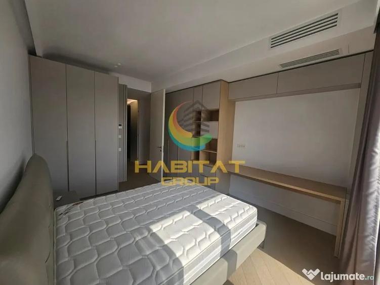 Apartament cu 3 camere semidecomandat în Pipera