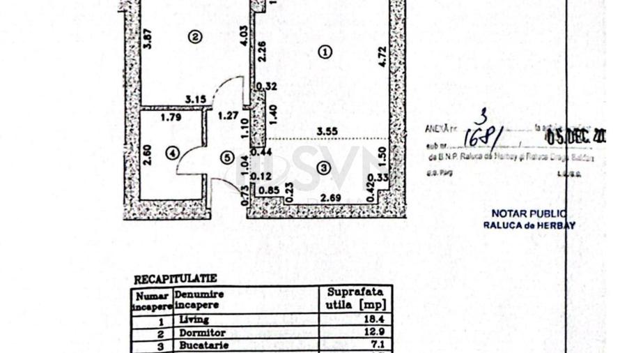 Apartament cu 2 camere decomandat în Pipera