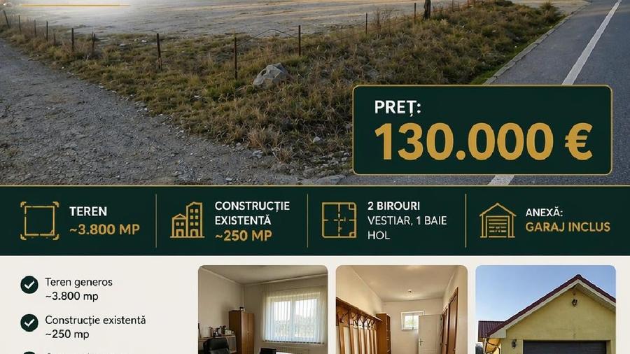 Teren în Poiana Stampei