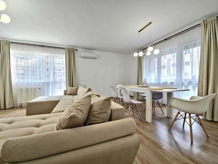 3 camere 3 terase - bloc nou - complet mobilat - DIRECT PROPRIETAR - 7