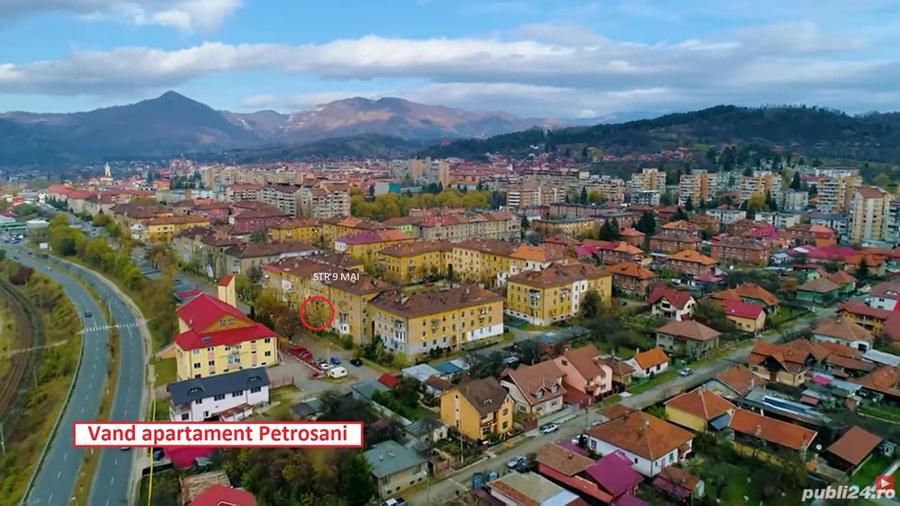 Scapa de aglomeratie, 2 camere mari, parter inalt,zona verde Petro?ani - 1