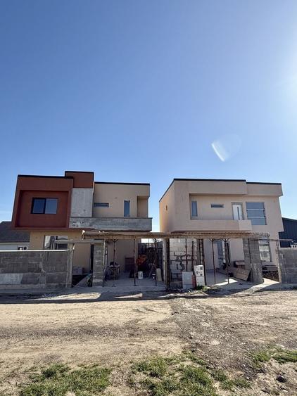 Vila P+1, 4 camere, placa beton,proiect Mediteranean,Valu lui Traian - 6