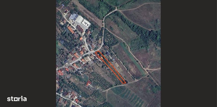 Teren intravilan 3000mp utilitati,proiect aprobat,vedere oras & Castel - 9