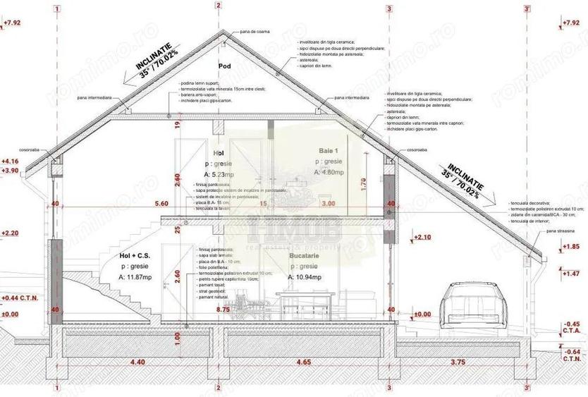 Casa cu 5 camere 3 bai si 504 mp teren in zona Selimbar - 5