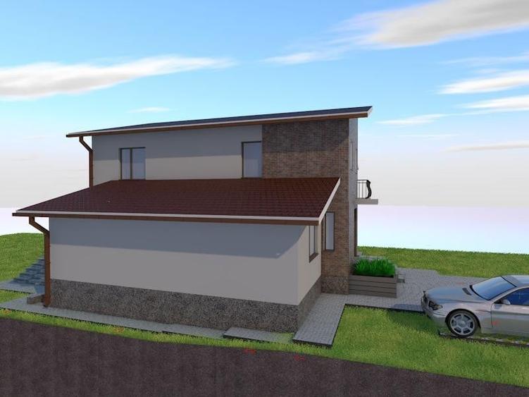 Casa individuala cu 6 camere, 190mp utili, Luna de Sus - 2