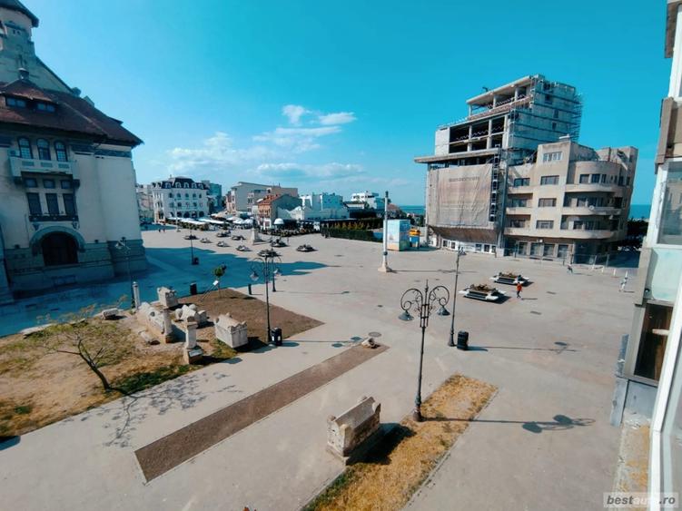 Apartament 2 camere, 64 m , vedere spre Pia?a Ovidiu mobilat modern, zona lini?tita - 3