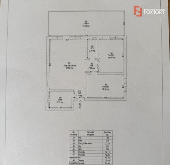 Penthouse cu 3 camere si terasa de 28 mp, zona Braytim - 15