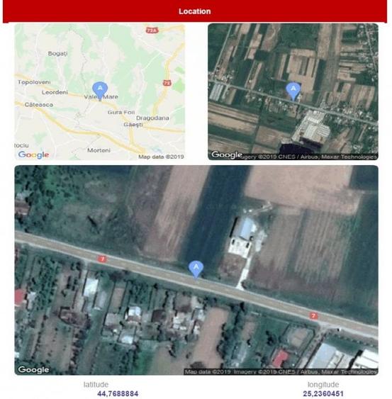 Teren agricol intravilan de 3931 mp, în Valea Mare