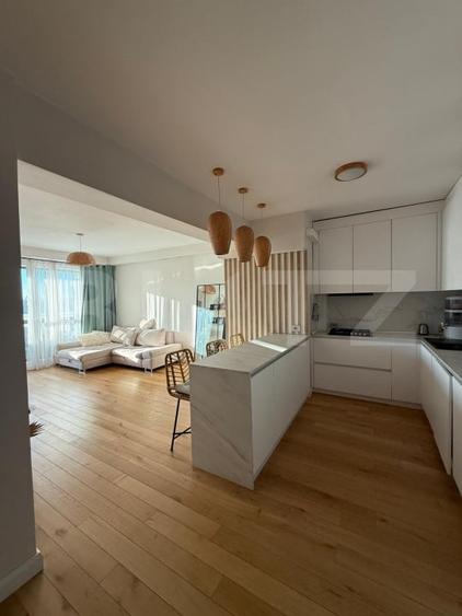 Apartament cu 2 camere semidecomandat, mobilat în Zorilor