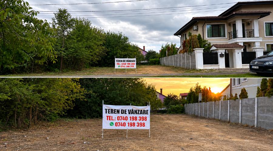 Teren Construcții intravilan de 537 mp, în Braytim