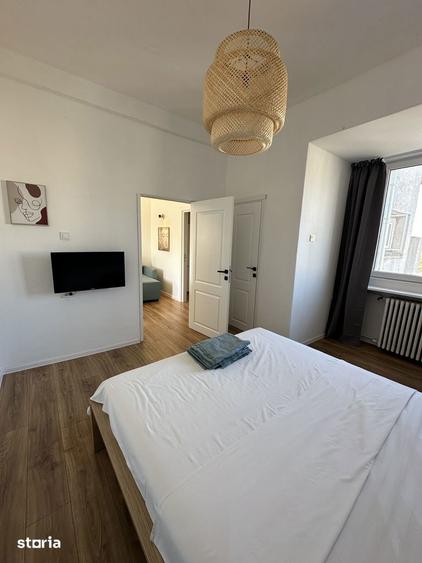 Apartament cu 2 camere, mobilat în Romană