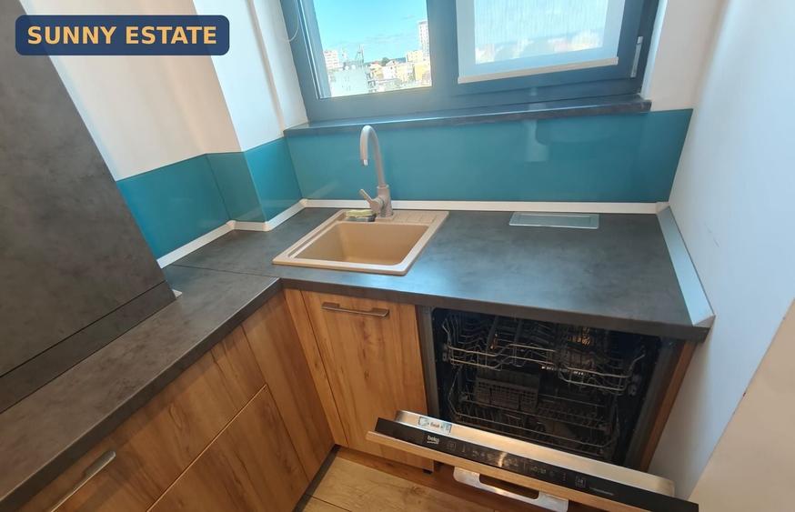 Apartament cu 2 camere semidecomandat, mobilat în Delfinariu