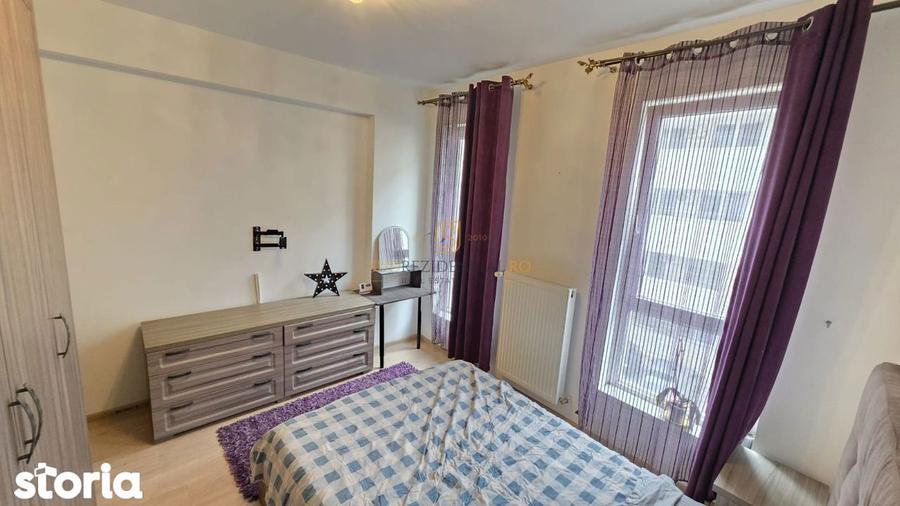 Apartament 2 camere decomandat, complet mobilat, balcon 9mp, Sector 4 - 5