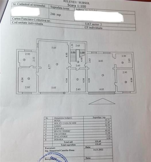 Vanzare imobil nou | Eminescu - Mosilor - Fainari | teren 246 mp | garaj | - 35