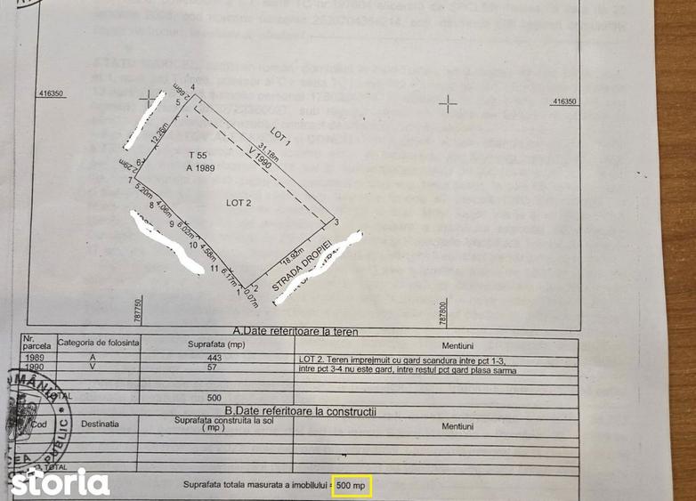 TEREN construibil loc SOMOVA -PRET NEGOCIABIL - 1