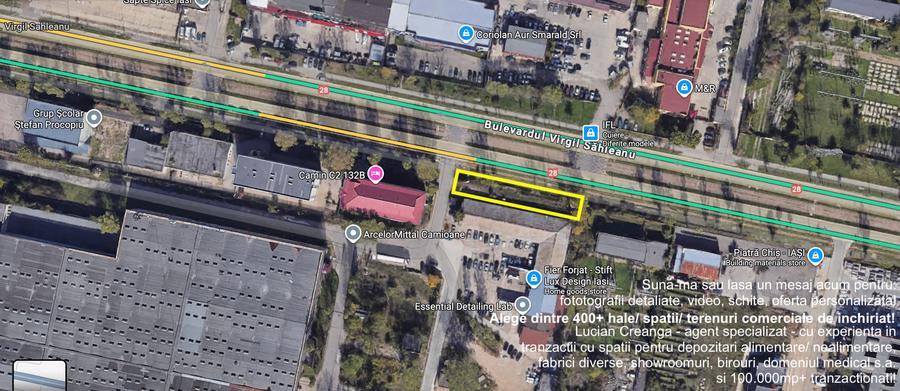 Teren/ platforma, 700mp, front 70m Calea Chisinaului - 1
