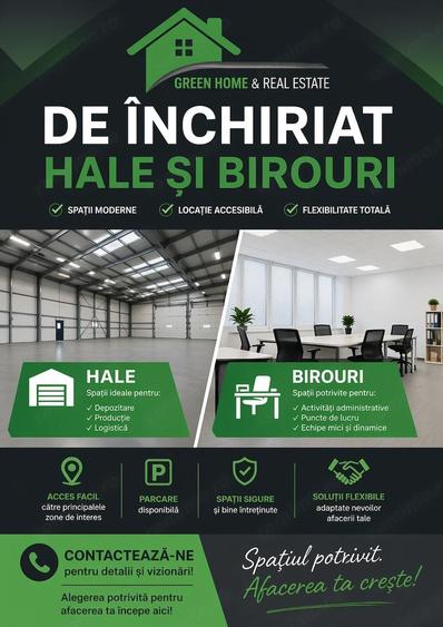Spa?ii de inchiriat hale + birouri | Flexibilitate pentru afacerea ta - 1
