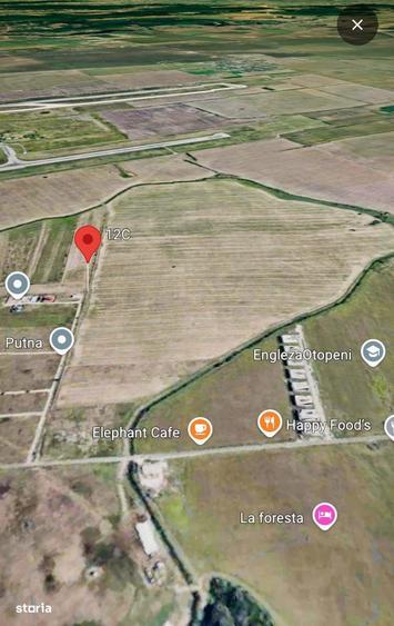 Nou | Teren Extravilan 3970 mp | Otopeni str. Putna - 1