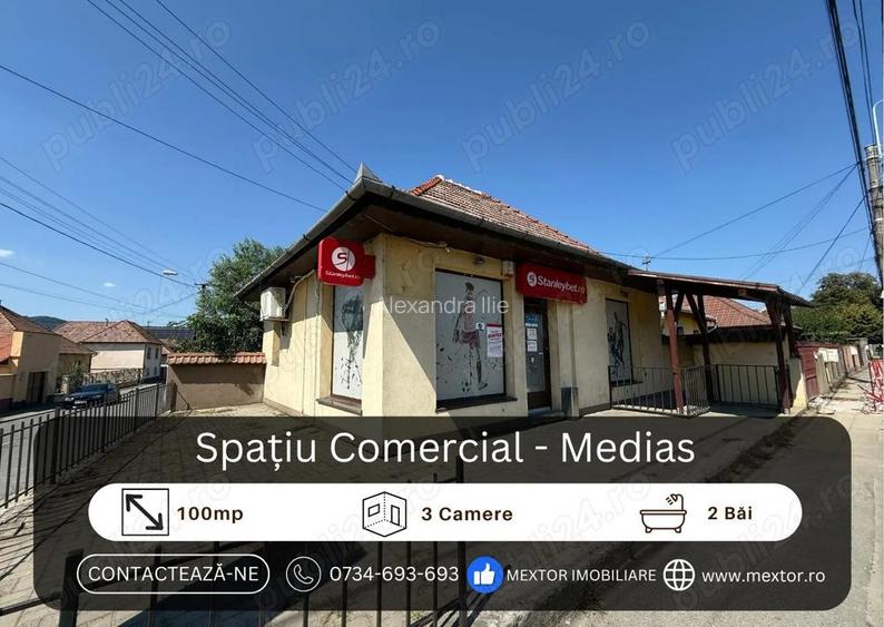 Spatiu comercial de inchiriat, Medias Spatiu comercial de inchiriat, Medias