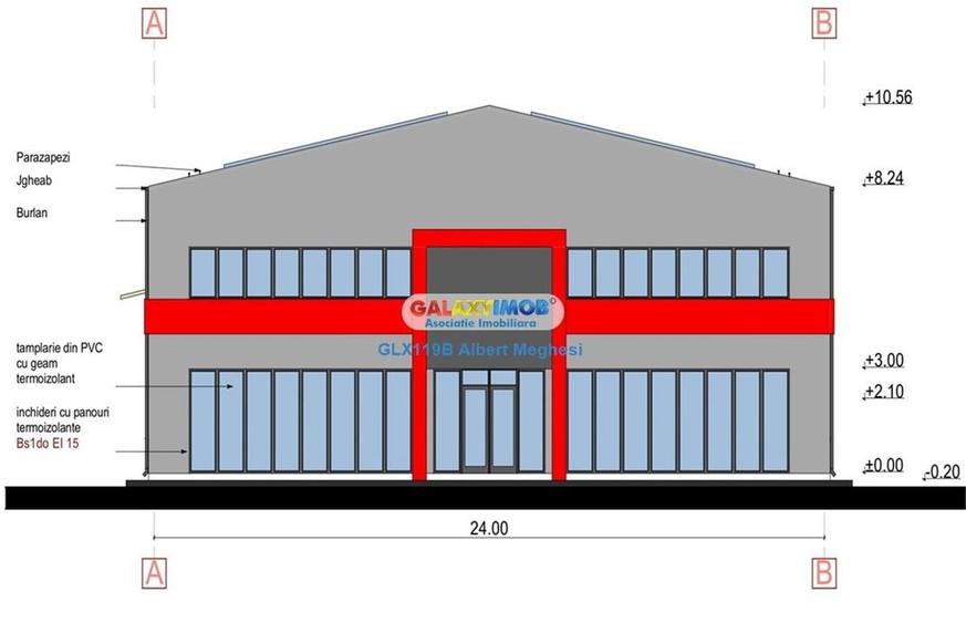 Inchiriere Hala 550 mp deschidere DN3 centura A0 - 1