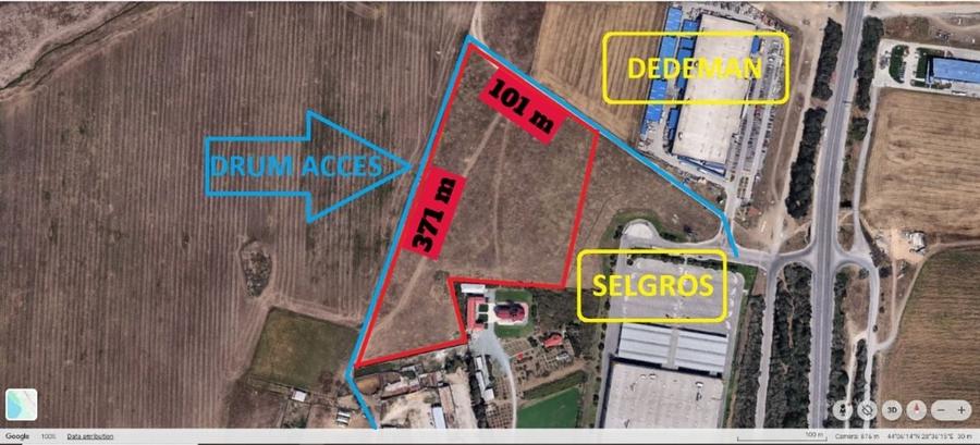 TEREN PREMIUM ZONA SELGROS DEDEMAN AGIGEA - 1