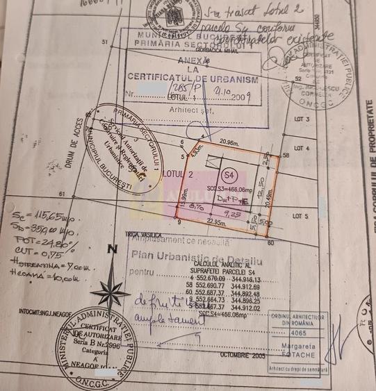 Vanzare teren in zona Sisesi constructie casa - 1