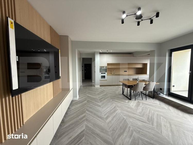 Penthouse, 80 mp bloc nou 2025, mobilat si utilat Carpati 2 - 6