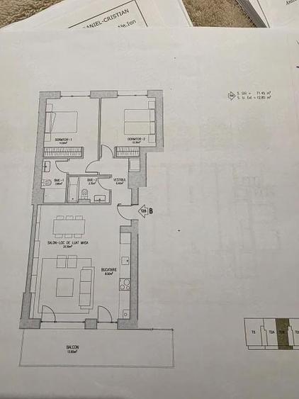 Apartament 3 camere, mobilat si utilat, Bucuresti, zona Morarilor, 84mp, 260.000euro - 3