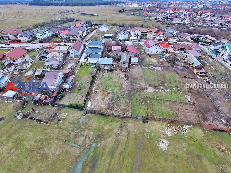 Teren 1053 mp cu deschidere 18 m – Războieni, str. Turcești - 5